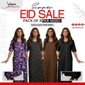 Pack of 4 Long Suits – Summer Eid Collection | Jersey Fabric Deal 8