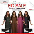Pack of 4 Long Suits – Summer Eid Collection | Jersey Fabric Deal 12