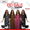 Pack of 4 Long Suits – Summer Eid Collection | Jersey Fabric Deal 13