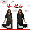 Pack of 2 Long Suits – Summer Eid Collection | Jersey Fabric Deal 9