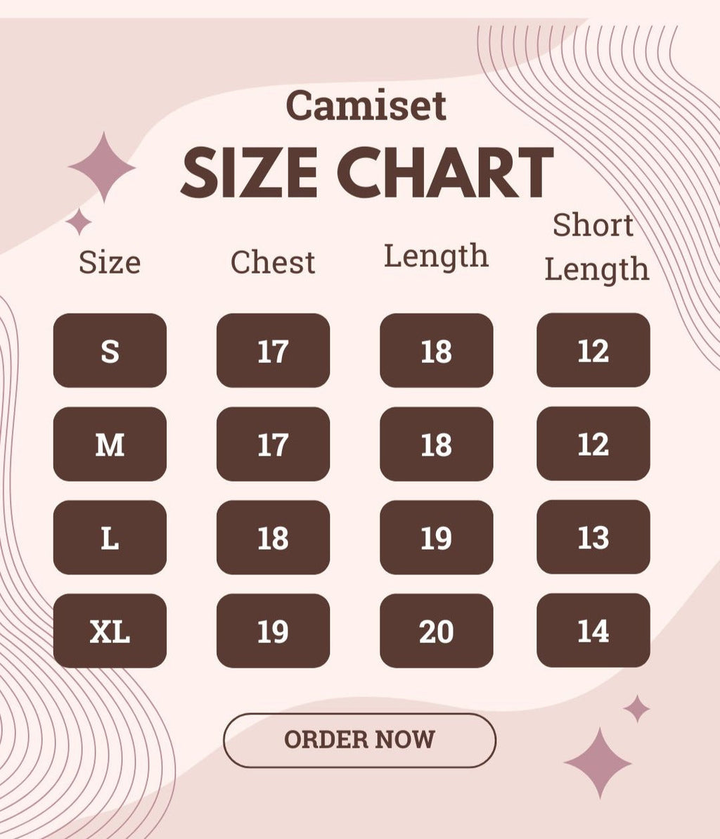 Red Camiset With Short