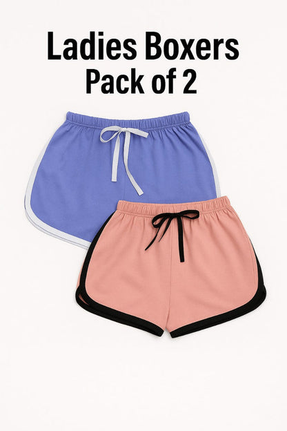 Pack Of 5 Women Boxer